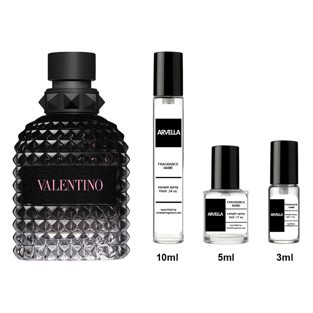 Valentino Uomo Born in Roma Sample 10ml Spray - Arvella Fragrance